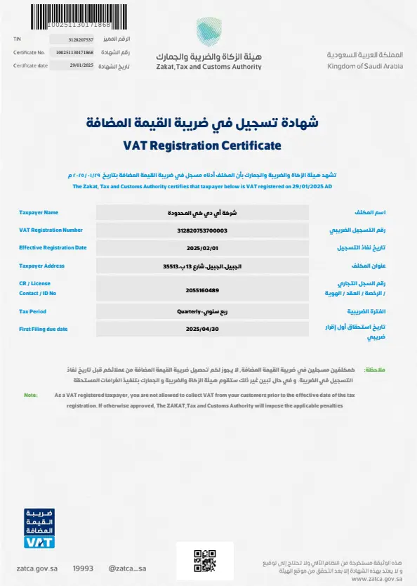 Saudi VAT Registration